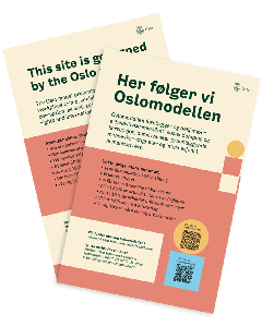 Rødt sett - Norsk og engelsk